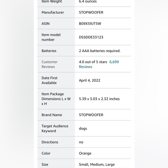 Ultrasonic dog trainer - Picture 7 of 9